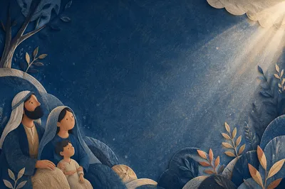 Deep Royal Blue Velvet Chapel Background