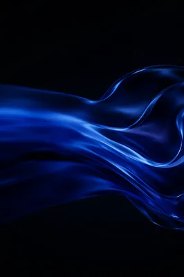 Deep Royal Blue Abstract Silk Background