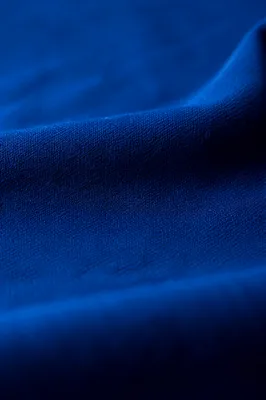 Deep Royal Blue Fabric Texture Background