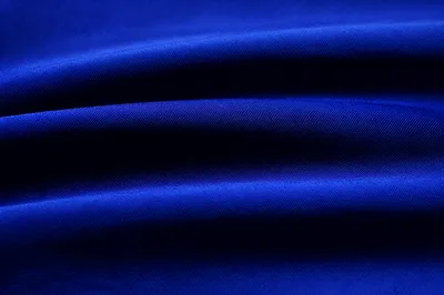 Deep Royal Blue Satin Fabric Background