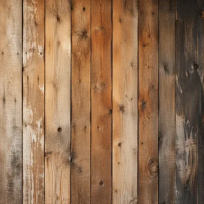 Warm Rustic Wooden Plank Background