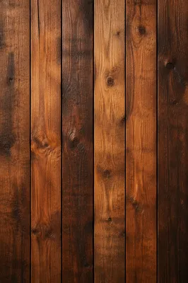 Warm Rustic Wooden Plank Background