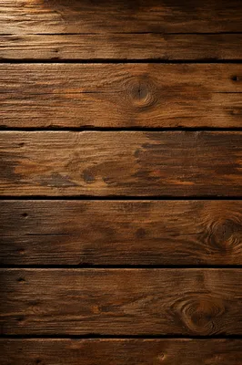 Warm Rustic Wooden Plank Background