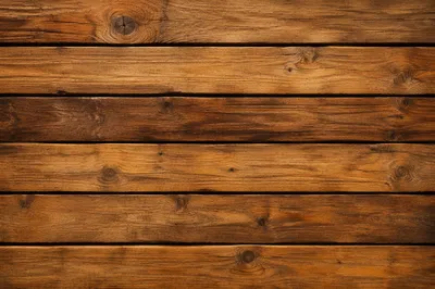 Warm Rustic Wooden Plank Background