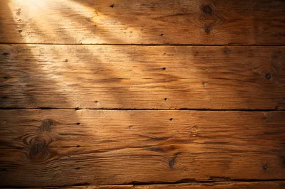 Warm Rustic Wood Plank Background