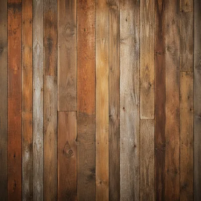 Warm Rustic Wood Plank Background