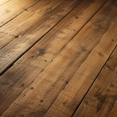 Rustic Warm Brown Wooden Plank Background