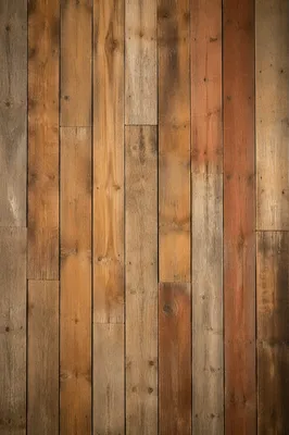 Warm Rustic Vertical Wood Plank Background