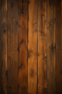 Warm Rustic Wooden Plank Background