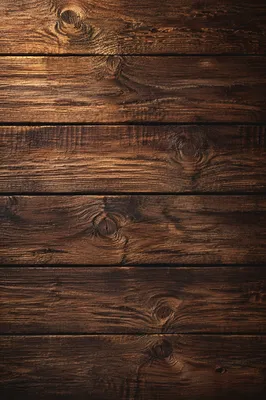Warm Rustic Wooden Plank Background