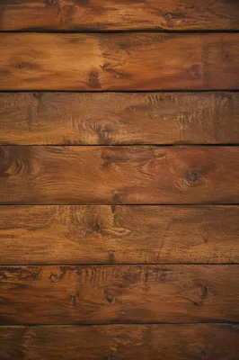 Warm Rustic Wooden Plank Background