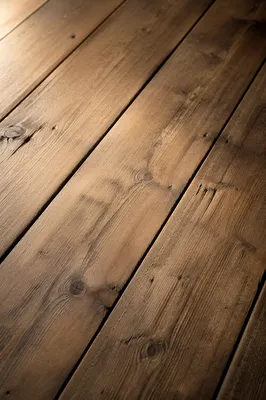 Rustic Warm Brown Wooden Plank Background