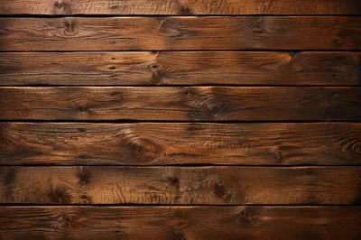 Warm Rustic Wooden Plank Background