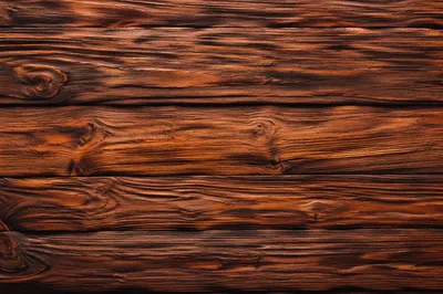 Rustic Warm Brown Wood Plank Background