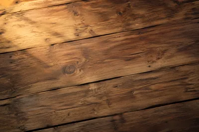 Warm Rustic Wood Plank Background