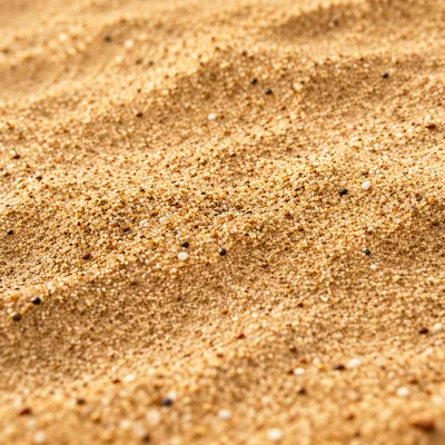 Golden Beach Sand Macro Texture Background
