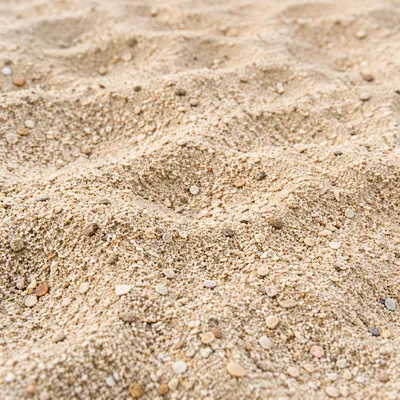 Natural Beach Sand Macro Texture Background
