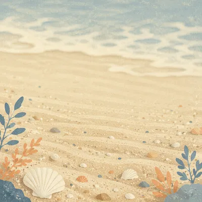 Close Up Beach Sand Morning Background