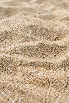Natural Beach Sand Macro Texture Background