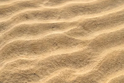Gentle Beach Sand Ripple Texture Background