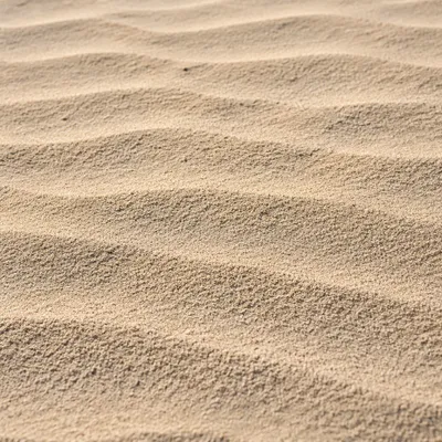 Close Up Beach Sand Ripple Texture