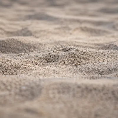 Close-Up Beach Sand Ripple Background