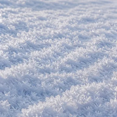 Untouched Snow Crystal Texture Background