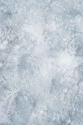 White Frost Crystal Snow Texture Background