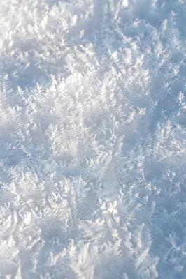 Pristine Snow Crystal Texture Background