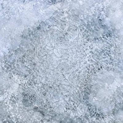 White Snow Frost Crystal Texture Background