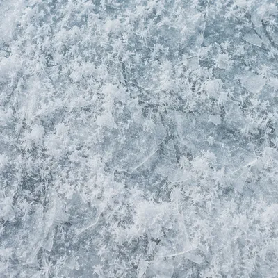 White Snow and Ice Crystal Texture