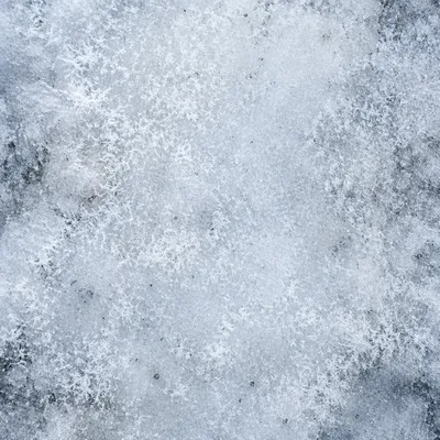 Photorealistic White Snow Crystal Texture