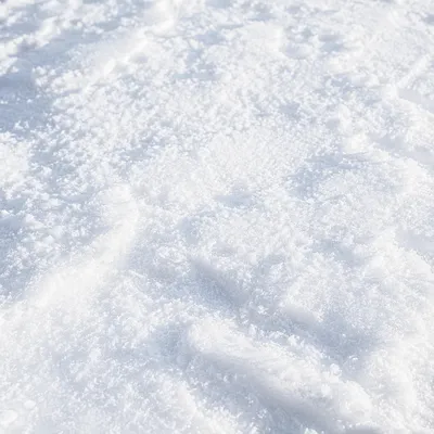 Photorealistic White Snow Crystal Texture