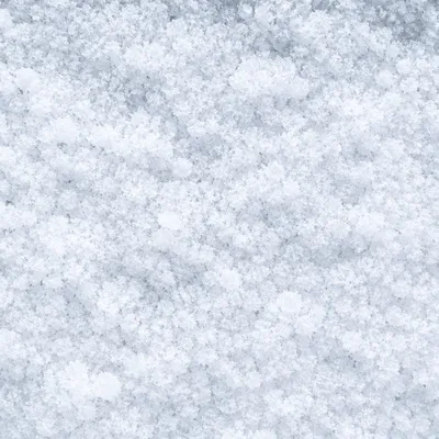 Photorealistic White Snow Crystal Texture