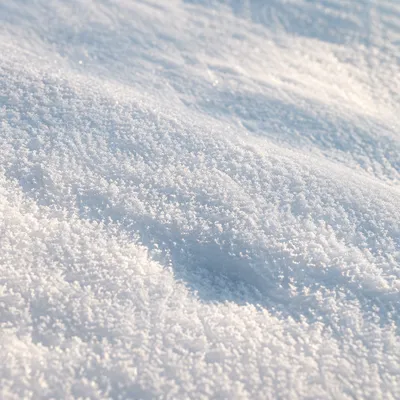 Sparkling White Snow Crystal Macro Background