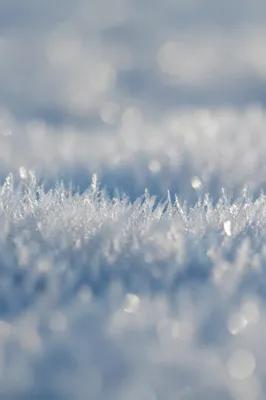 Photorealistic Snow Crystal Texture Background