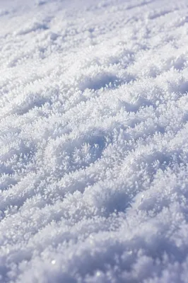 Untouched Snow Crystal Texture Background
