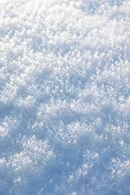 Pristine Snow Crystal Texture Background
