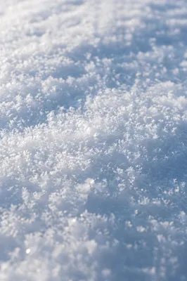 Serene White Snow Crystal Texture Background