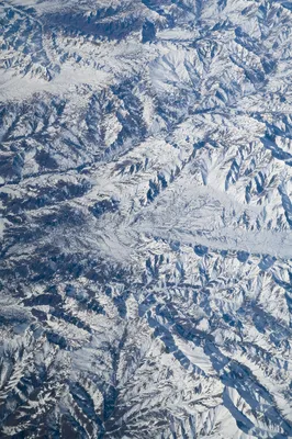 Snowy Mountain Crystal Texture Background