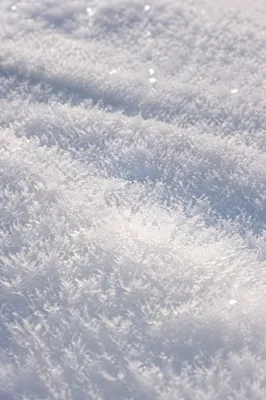 Sparkling White Snow Crystal Background