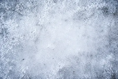 Photorealistic White Snow Crystal Texture
