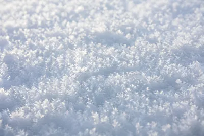 Pristine Snow Crystal Texture Background