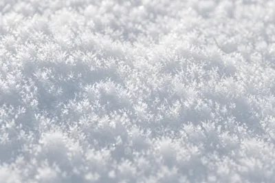 Untouched Snow Crystal Texture Background