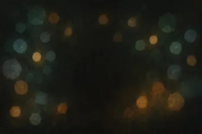 Soft Bokeh Lights on Dark Background