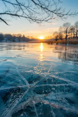 Still Waters Reflection at Winter Dawn