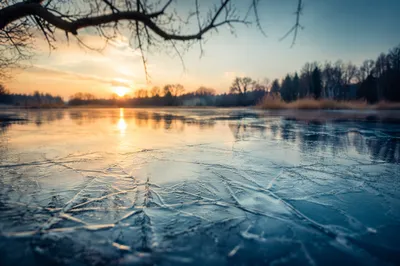 Still Waters Reflection at Winter Dawn