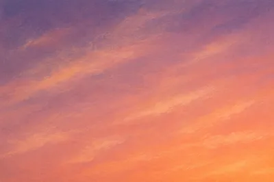 Serene Sunset Sky Gradient Background