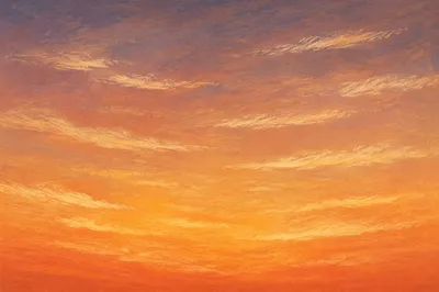 Warm Sunset Sky Gradient Background