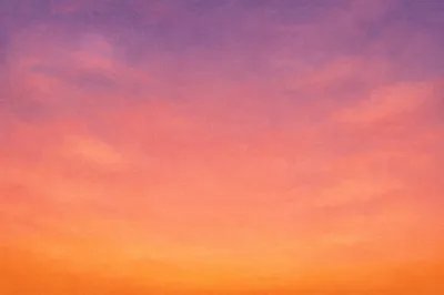 Dreamy Sunset Sky Gradient Background